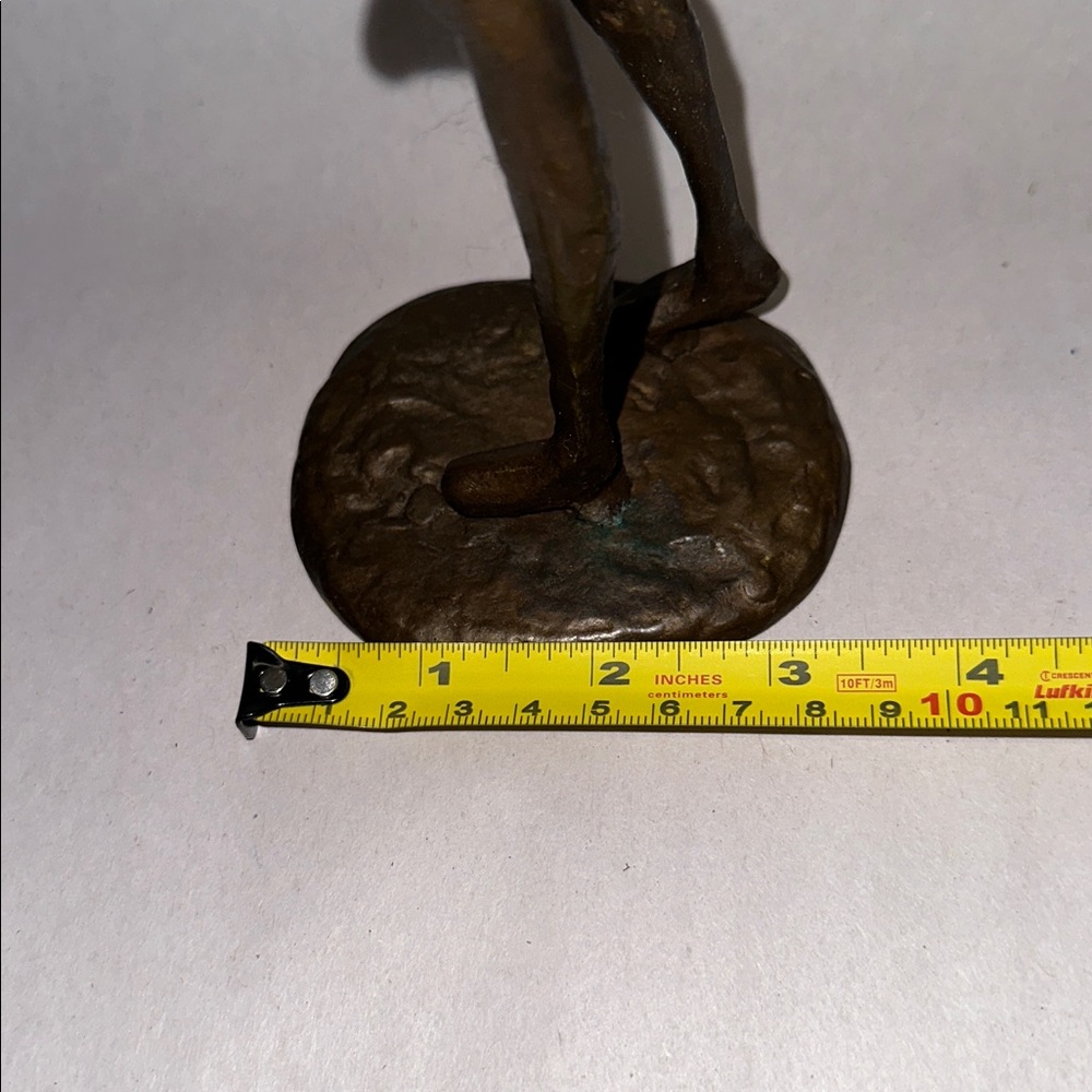 Bronze Sculpture Mother and Child 13” - Picture 10 of 10
